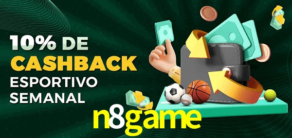 10% de bônus de cashback na n8game