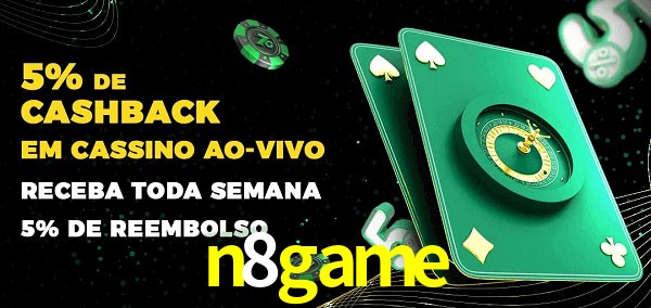 Promoções do cassino ao Vivo n8game